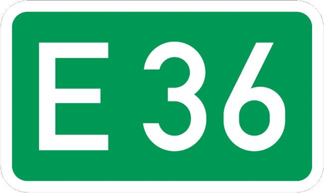 Verkehrszeichen Richtzeichen Europastraße